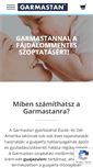 Mobile Screenshot of garmastan.hu